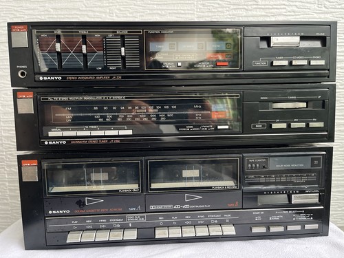 Sanyo stereo anlage - sanyo,