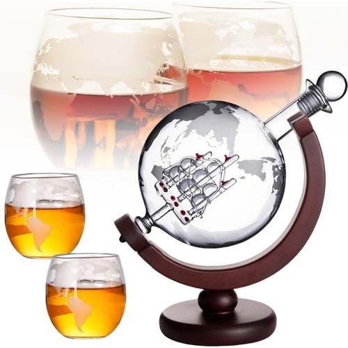 850ml whisky karaffe globus - 850ml,