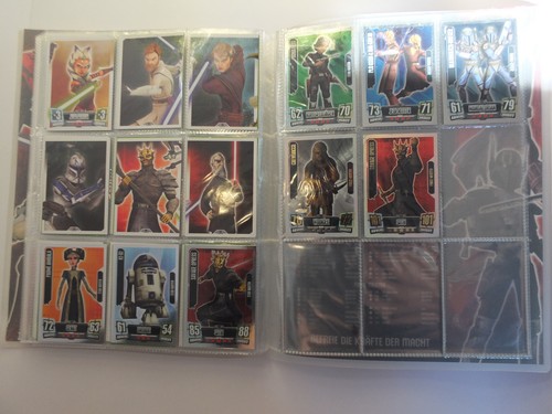 Star wars force attax - force, serie