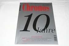 Uhrenmagazin 10 Jahre Chronos