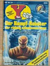 YPS Heft "OHNE" Gimmick Nr. 319 Der Kampf-Roboter der richtig schwimmen kann