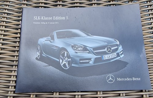 Mercedes slk klasse edition - slk-klasse, 1