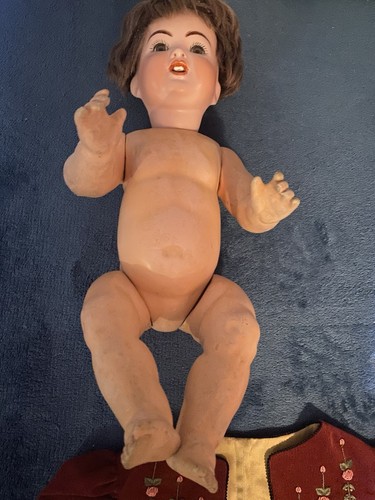 Heubach antike original puppe - antike,