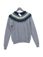 Oilily Damen Pullover S grau