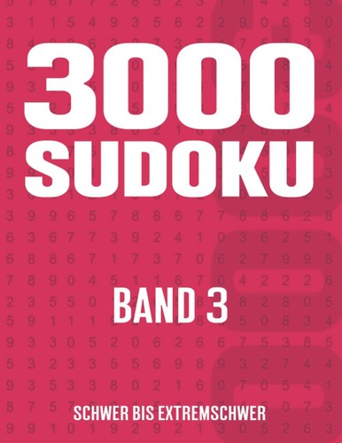 Sudoku heft 3000 rätsel - sudoku,