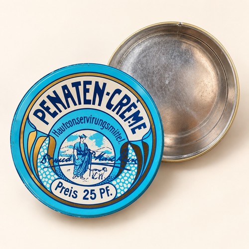 Große penaten creme blechdose - penaten,