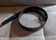 Ledergürtel Wrangler, Beidseitig Tragbar, Schnalle ist drehbar, Braun