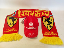 Michael Schumacher Basecap Schal Ferrari Formel 1 Weltmeister Fanartikel  #2