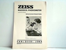 Grosses Ophthalmoskop. Druckschriften Med 187 / IV. Carl Zeiss Jena und Prof. St