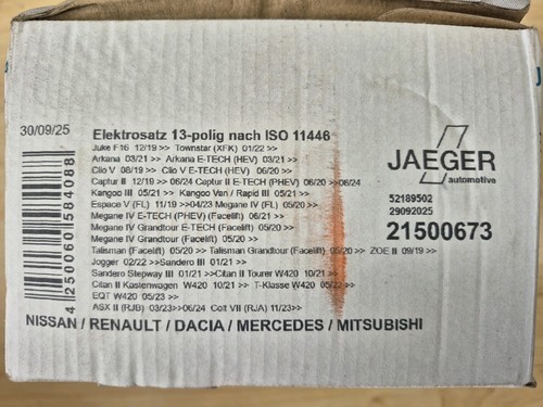 Jaeger elektrosatz 21500673 - jaeger,