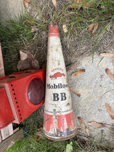 Antique rare mobiloil german - antique,