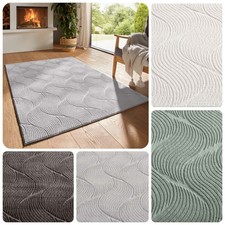 Eleganter Waschbarer Teppich mit Muschel Motiv - Homestyle Kollektion TaraCarpet
