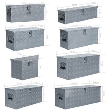 Aluminiumkiste Alubox Schrank