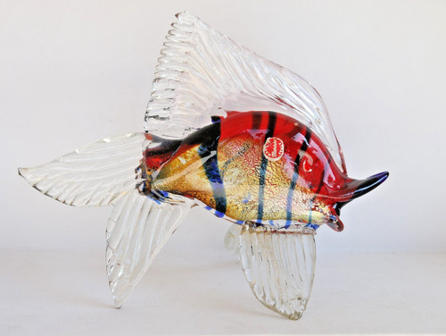 Murano glas fisch 1960 - glas, fisch,