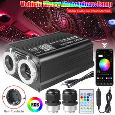 1200 Lichtfaser Twinkle Meteor LED Sternenhimmel Glasfaser Optik Lichteffekte 3M