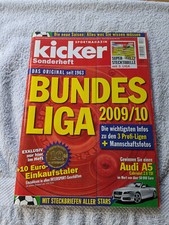 KICKER Sportmagazin - Sonderheft Bundesliga 09/10 - inkl Stecktabellen 1.-3.Liga
