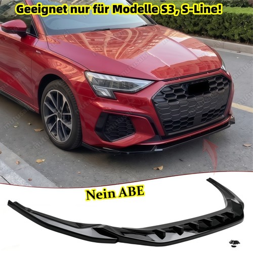 Frontlippe glanzschwarz für - glanzschwarz,