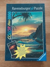 Ravensburger Puzzle Color Star Line 1000 Teile - Sonnenuntergang am Meer -