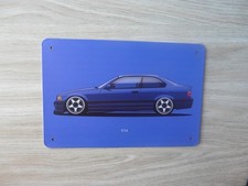 BMW 3er Reihe (E36) - Blechschild, Reklameschild