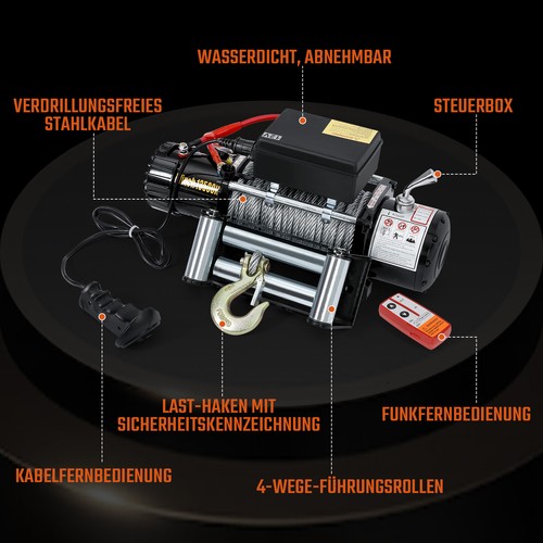 Elektrische seilwinde 13500 - elektrische,