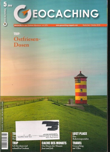 Geocaching magazin 2018 - 5, /2018