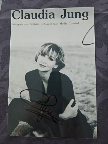 Claudia jung autogramm - claudia,
