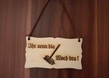 Kehrwoche Türschild