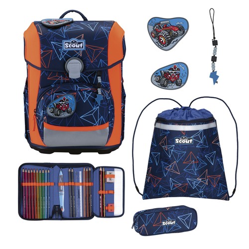 Scout schulranzen set neo - scout, schulranzen-set