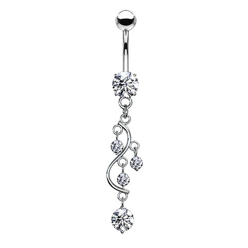 Bauchnabelpiercing banane - bauchnabelpiercing,
