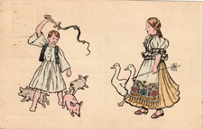 AK  Gans - Schweine-Hirte  +