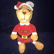 OBI Baumarkt Biber 🦫  Weihnachtsmann NEU Weihnachtsbiber Stofftier Kuscheltier
