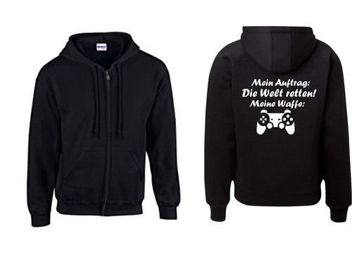Kapuzenjacke mein auftag - kapuzenjacke,