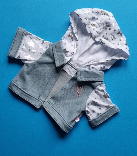 Hoodie build bear denim star - a,