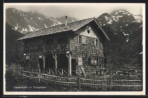 Ansichtskarte lienzerhütte - ansichtskarte,
