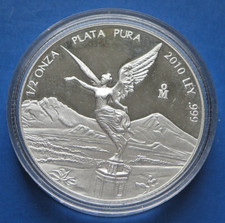 Silber pp proof 2010 - 1/2,