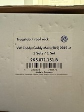 NEU Original Grundträger Dachträger Rack Rails VW CADDY III IV 2K5071151B
