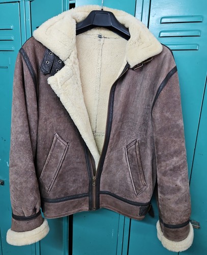 Lammfelljacke fliegerjacke - lammfelljacke,