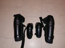 Super Shield Protektoren Set 4tlg Knie Schienbein Ellenbogen Schoner