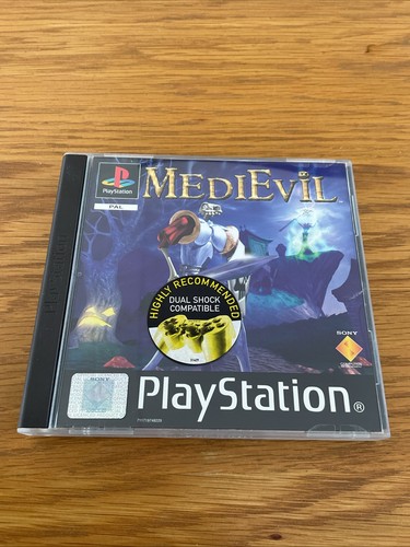 Medievil first edition black - first,