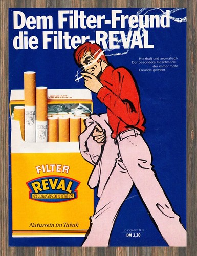 Reval reklame werbeanzeige - reval,