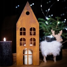 Handgeferigt Metall Laternen - Weihnachtslaterne - Gartenlaternen - Laternenhaus