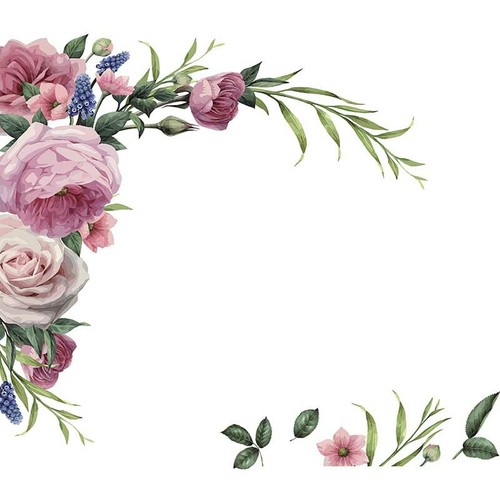 Blume wandtattoo wand - blume,