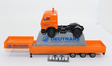 dm1693, Alter Albedo Herpa MB Mercedes Benz Schwerlast Sattelzug Deutrans TOP H0