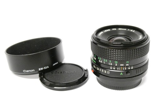 Canon 35 mm objektiv - ,