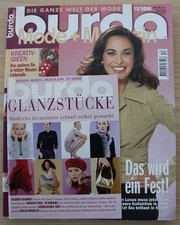 burda Mode + Magazin mit Schnittmuster - 12/2000 * Vintage Nähen *