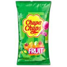 (10,24€/1kg) Chupa Chups Fruit Nachfüllbeutel 120 Frucht-Lutscher