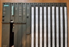 Siemens Rack S7-400 CPU 416-2 PS407 10A CP 443-1 441-2 443-5 DI DO AI AO IM