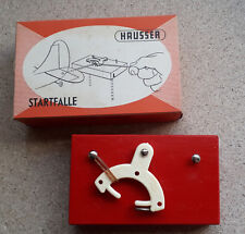 Hausser Startfalle aus Holz in alter Schachtel für Modell Flugzeug Flieger