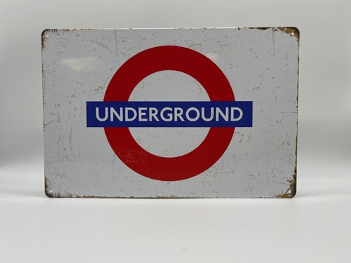 Blechschild underground - blechschild,