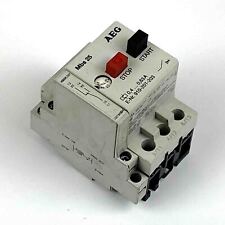 AEG Mbs25 Motorschutzschalter Leistungsschalter 0,4-0,63A, Nr.910-201-203, used